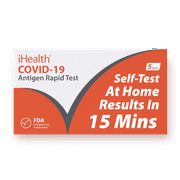 iHealth Covid-19 Antigen Rapid Test ( Pack of 5 Tests)