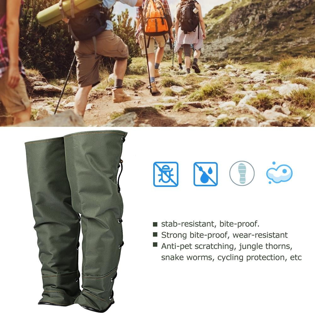 Anti Bite Snake Guard Leg Protection Gaiters Cover Outdoor For Hiking Camping
