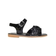 thumbnail image 2 of SANDALIA PISO CASUAL KINDER NIÑA MUJER DAMA NEGRO CHAROL 6624 LEON 6624p, 2 of 3