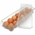 thumbnail image 5 of Vikakiooze 14 Eggs Eggs Storage Box Food Container Eggs Refrigerator Storage Box Household, 5 of 9
