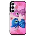 thumbnail image 1 of Stitch Pink And Blue 1st Samsung Galaxy A55 5G Case,iPhone 16 Pro, 1 of 3