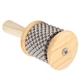 thumbnail image 4 of Cabasa, agitador de mano de madera Cabasa pequeño Cabasa instrumento de percusión para niños máxima comodidad, 4 of 12