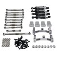 thumbnail image 3 of Asiento de varilla de tracción de coche RC De Metal De Repuesto RC Soporte De Choque Para Camiones De Automóvil WPL FY Plata, 3 of 9