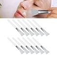 thumbnail image 3 of Face Mask Applicator, Comfortable Grip Soft Silicone Facial Mask Brush Evenly Apply Elastic Spatula Shape for Beauty Salon, 3 of 5