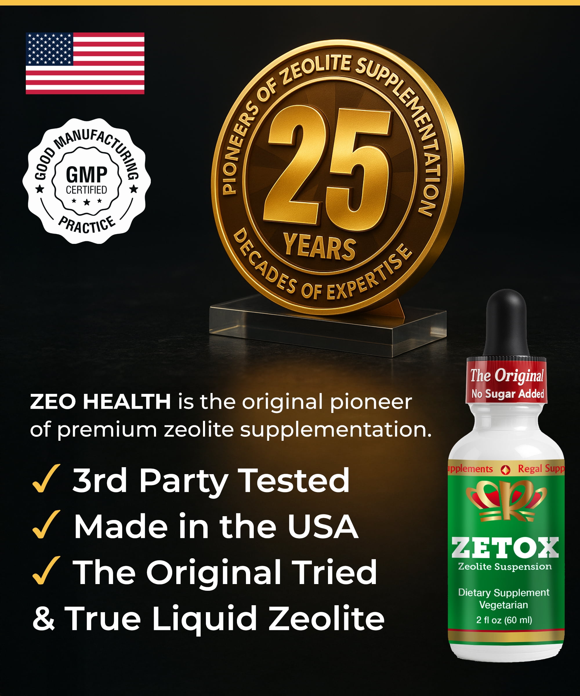 Zeo Health Zeolite Detox Cleanse for Kids and Adults, Raspberry
