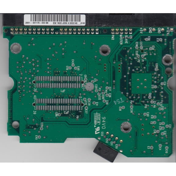 WD2000JB-53EVA0, 2061-001179-000 DE, WD IDE 3.5 PCB
