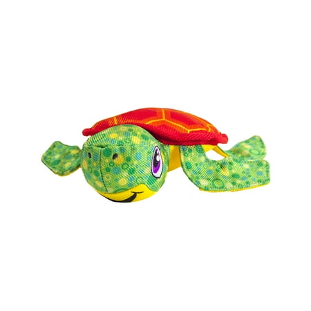 UPC: 0700603678766 | Outward Hound Floatiez Turtle Floating Dog Toy  Green  Medium