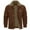 Brown, variant on Nmnitkp Men's Corduroy Jacket Sherpa Lined Trucker Jackets Cotton Turn-Down Collar Warm Winter Jacket Casual Coat with Pockets