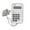 D #0, variant on Vaidha Computer Elementary School Children's Stationery Mini Office Color Calculator Cute 8-Digit Calculator