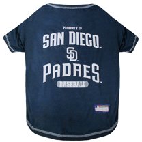 Pets First MLB San Diego Padres Tee Shirt for Dogs & Cats. Officially Licensed - Extra Small