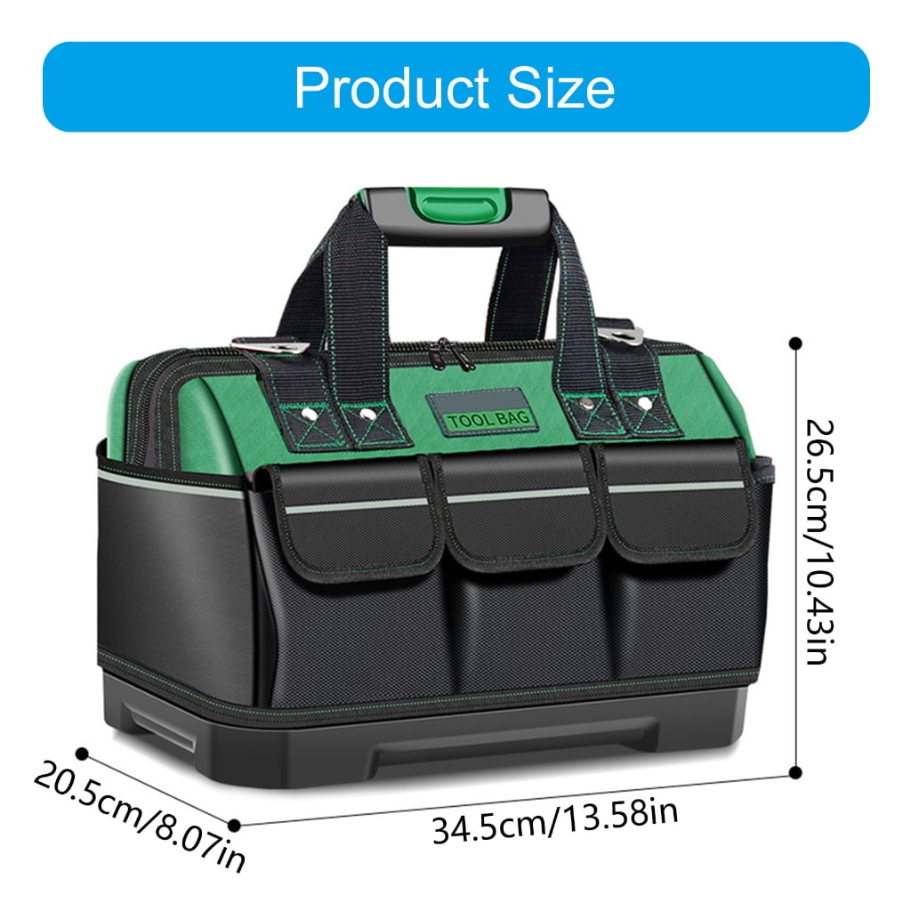JZROCKER Heavy Duty 16Inch Tool Bag Tool Carriers Feature Reinforced Oxford Fabric and Comfortable Carry Handle