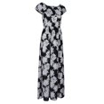 thumbnail image 1 of Elegante de Mujeres Transpirables Ropa de Pya Poliéster Suave Cómoda Elegante Sensación SG BLESIY Vestido sin tirantes floral de la playa, 1 of 8