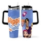 thumbnail image 2 of Blippi (2) Vaso aislado de acero inoxidable con asa, diseño temático, regalo para familia, amigos y fans; incluye pajita y encaja en el portavasos estándar, 40 oz, 2 of 6