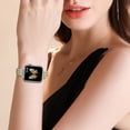 thumbnail image 6 of ZYX Slim Metal Band for Apple Watch, Women's 14mm Thin Metal Strap with Tool, Sliver/Gold, 44mm/45mm/46mm/49mm/42mm(series 1 2 3), 6 of 7