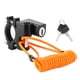 thumbnail image 2 of Candado Universal antirrobo para casco de motocicleta, Kit de Cable de recordatorio de bloqueo fijo impermeable multifuncional con soporte Jadeshay  A, 2 of 8