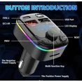 thumbnail image 5 of Bluetooth 5.0 Car Wireless Fm Transmitter Adapter Usb Pd Charger Aux Hands-Free, 5 of 5