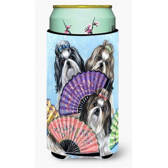 Carolines Treasures PPP3190TBC 22-24 oz Shih Tzu Top Fans Tall Boy Hugger