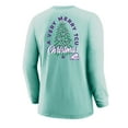 thumbnail image 3 of Youth  Light Green TCU Horned Frogs Merry Christmas Tree Long Sleeve T-Shirt, 3 of 3