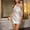 White, variant on Aobny Moo Moos for Women Nightgown Silk Open Back Beige Chemise Halter Sleeveless Short Sexy Pajamas,S