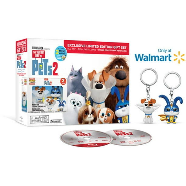 The Secret Life Of Pets 2 Blu Ray Walmart Exclusive Walmart Com Walmart Com
