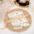 thumbnail image 4 of 100 PCS Fall Napkins Disposable, Brown Floral Dinner Napkins Bohemian Flower Leaf Pattern 3 Ply Tissue Paper Hand Towels Bathroom Fall Wedding Party Decorative, 4 of 14