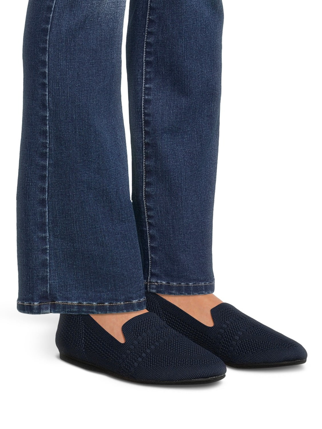 Time and Tru Women's Knit Loafers