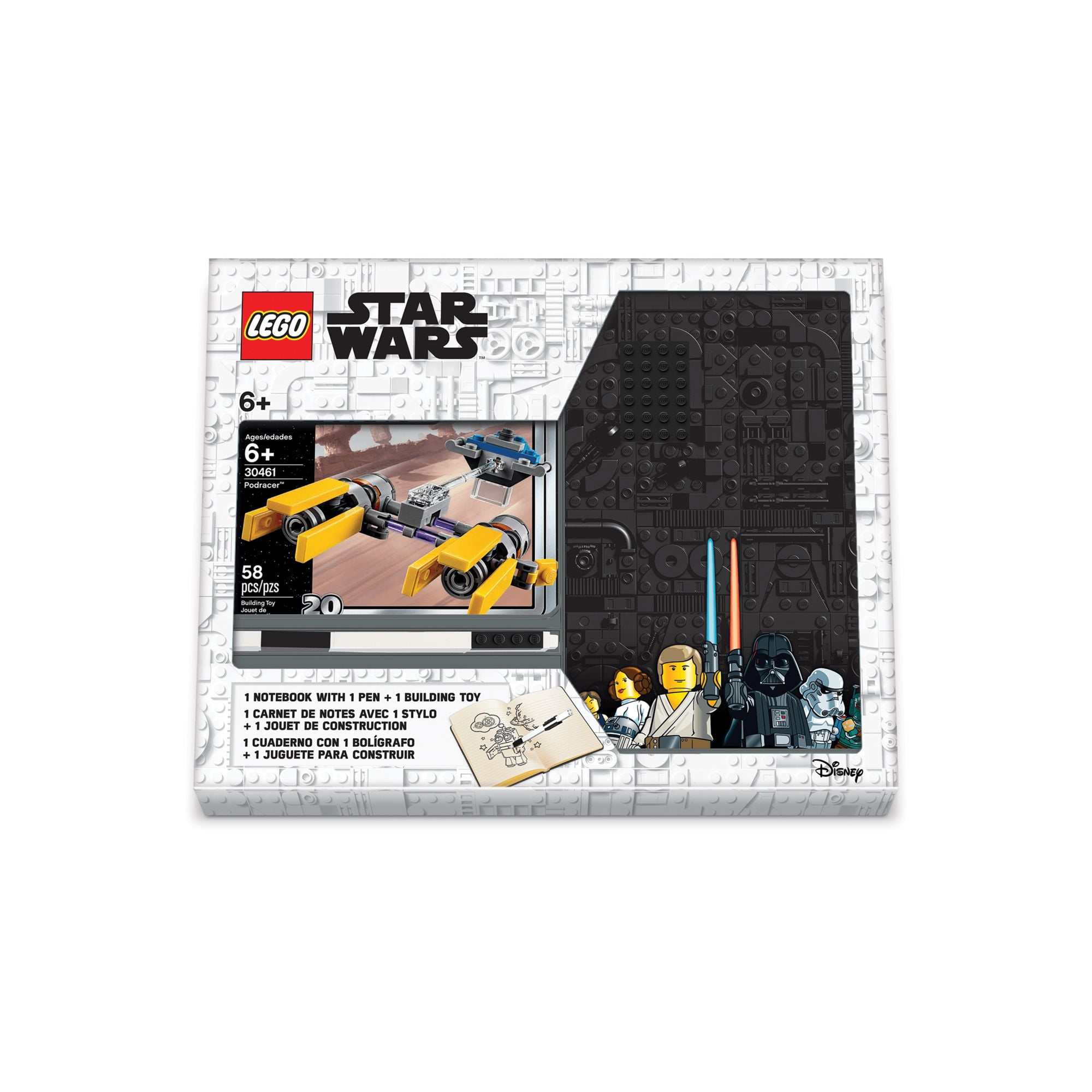 Set avec cahier, stylo et Podracer Star Wars Lego · Cadeaux originaux · El  Corte Inglés