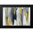 thumbnail image 2 of Hanson, Jackie 14x11 Black Modern Framed Museum Art Print Titled - Echoes in Blue and Gold I, 2 of 5