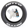 thumbnail image 4 of Tire Stickers Tire Sticker 9766020692 NITTO; Raised Rubber Letters; 1.25 Inch Letter Height; White; 8 Sets Of Rubber Letters To Complete 4 Tires, 4 of 4