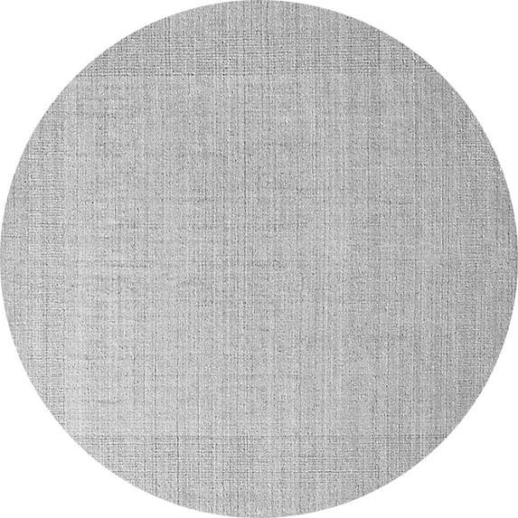 Ahgly Company Indoor Round Oriental Gray Industrial Area Rugs, 3' Round