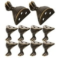 thumbnail image 2 of 10 Pcs Pieds de Meuble de Remplacement pour Canapé Pied de Commode Rallonge Décorative, 2 of 8