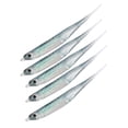 thumbnail image 3 of 5Pcs Silicone Artificial Simulation Soft Fish Shape Lure Bait Fishing Tackle for Fresh Waterblue leopard, 3 of 10