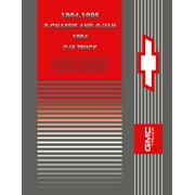 Detroit Iron OEM 1994 - 1995 Chevrolet & GMC C-K Truck, G & P3 Van 6.5 Diesel Electrical Diagnosis Manual Supplement to 1994, 1995 C-K Service Manuals