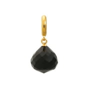 Endless Jewelry - Jennifer Lopez Collection Black Love Drop Black Crystal Gold Finish