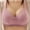 Pink Bras for Women, variant on SMihono Stylish Full Coverage Bras for Women Comfortable Breathable Everyday Underwear Plus Size Gathered Suspender Bra without Steel Gray 12