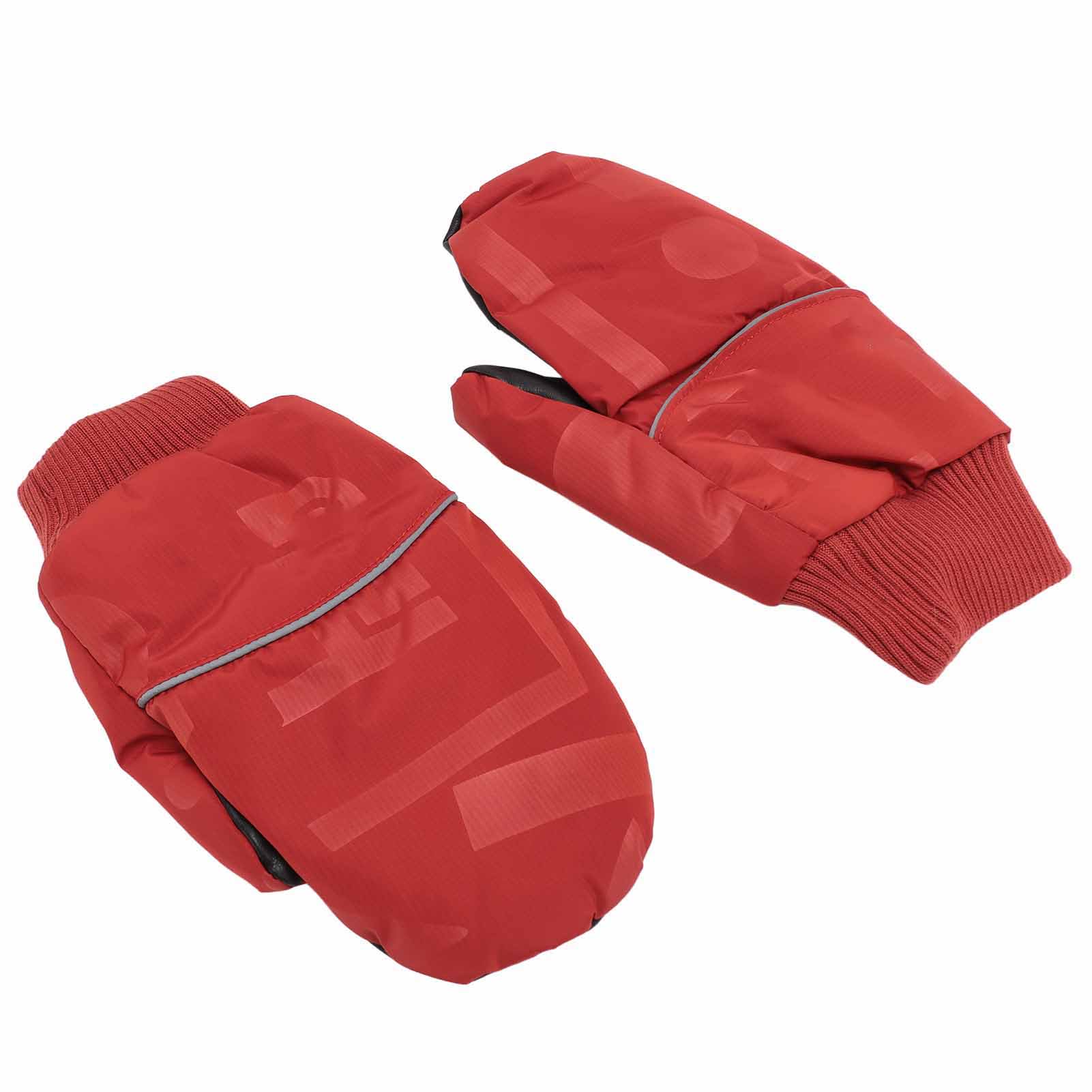 Gants Thermiques Imperméables Unisexe - Polyester - Noir - Taille Unique - Idéal Sport & Plein Air