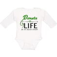 thumbnail image 3 of Inktastic Donate Life-Be an Organ Donor Boys or Girls Long Sleeve Baby Bodysuit, 3 of 5