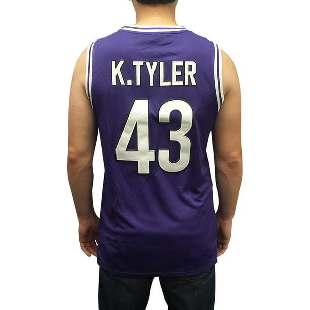 Kenny Tyler #43 Huskies Purple Basketball Jersey The 6th Man Costume Sixth Movie