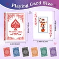 thumbnail image 3 of Cartas de póker Wkchxd, 12 mazos, tamaño jumbo, impresión grande, 3 of 8
