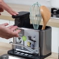thumbnail image 2 of OUSITAID Kitchen Sink Organizer Soap Dispenser with Soap Dispenser Save Sink Space Gift, 2 of 3
