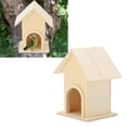 thumbnail image 6 of Garden Bird House, Strong 5Pcs Wooden DIY Birdhouse With Outlet For Garden Patio Decoration For Sparrows Finch Blue Bird, 6 of 8