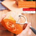thumbnail image 3 of 2pc Stainless Steel Multi-function Vegetable Peeler&ampJulienne Cutter Julienne Peeler Potato Carrot Grater Kitchen Tool Gadgets, 3 of 5
