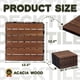 thumbnail image 2 of Deck Tiles VICTORY RELAX - Suelo de madera de acacia, 9 unidades, VR, color marrón, 2 of 9