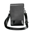 thumbnail image 4 of Pouch PU Leather Waist Bag Retro Hair Cutting Tools Black, 4 of 6