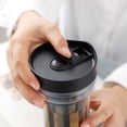 thumbnail image 3 of Tasse de Café Infusé à Froid Portable Cafetière à Infusion Froide Bouteille Hermétique Tasse de Café Glacé avec Couvercle Filtre en Acier Inoxydable Réutilisable Tasse de Café Infusé à Froid, 3 of 7