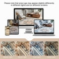 thumbnail image 5 of KUETH 9x12 Area Rugs for Living Room, Non Slip Machine Washable Low-Pile Rugs, Strain resistant and Ultra-thin Print Rug for Bedroom, Dining Room, Home Office., 5 of 7