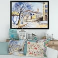 thumbnail image 3 of Designart 'Vintage White House In Summer VIllage' Traditional Framed Art Print, 3 of 4