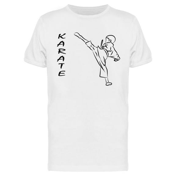 Karate Design T-Shirt Men -Image by Shutterstock, Male 3X-Large
