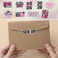 thumbnail image 2 of 2026 Graduation Card Making Stickers 10PCS Decorative PVC Sheets, 2 of 6