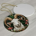 thumbnail image 3 of Goat Christmas Ornaments, Goat Ornament, Goat Christmas Décor, Goat Xmas Decorations FizGM6, 3 of 5